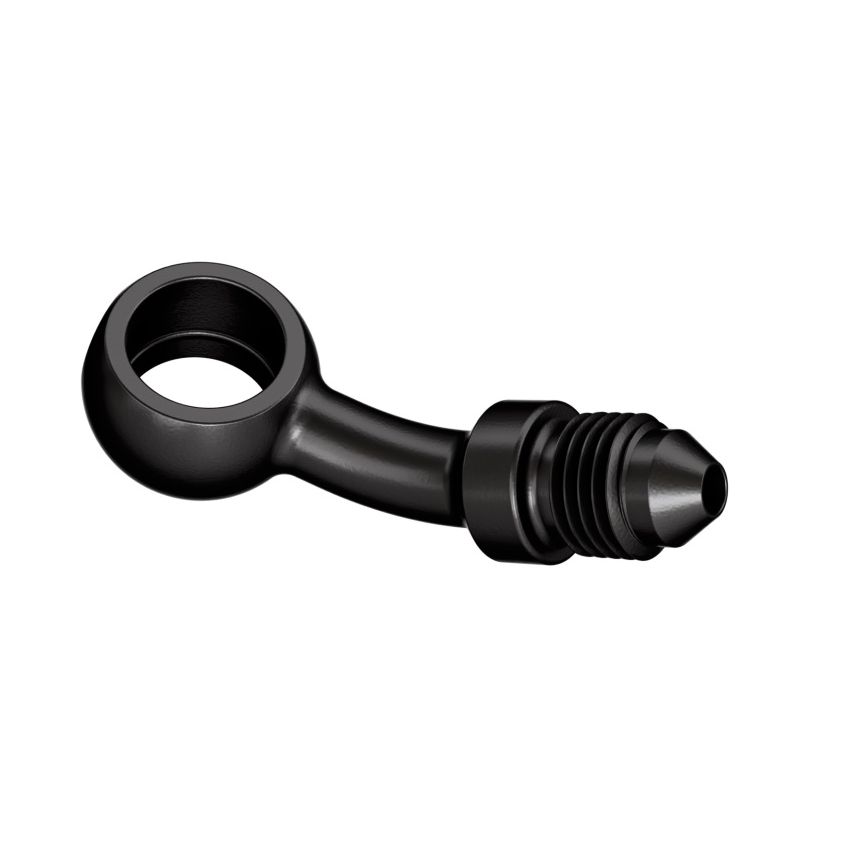 Goodridge P593-03-04ZBK 35 Deg Banjo Adaptor for 7/16 Bolt