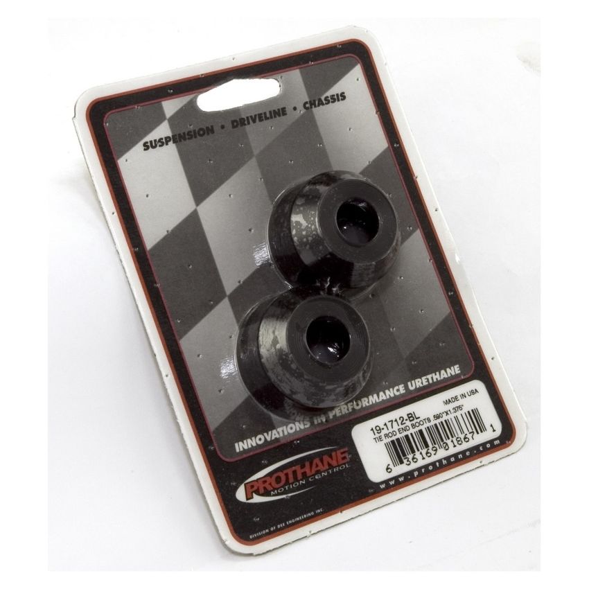 Rugged Ridge Tie Rod End Dust Boots Black 46-06 Willys and Models