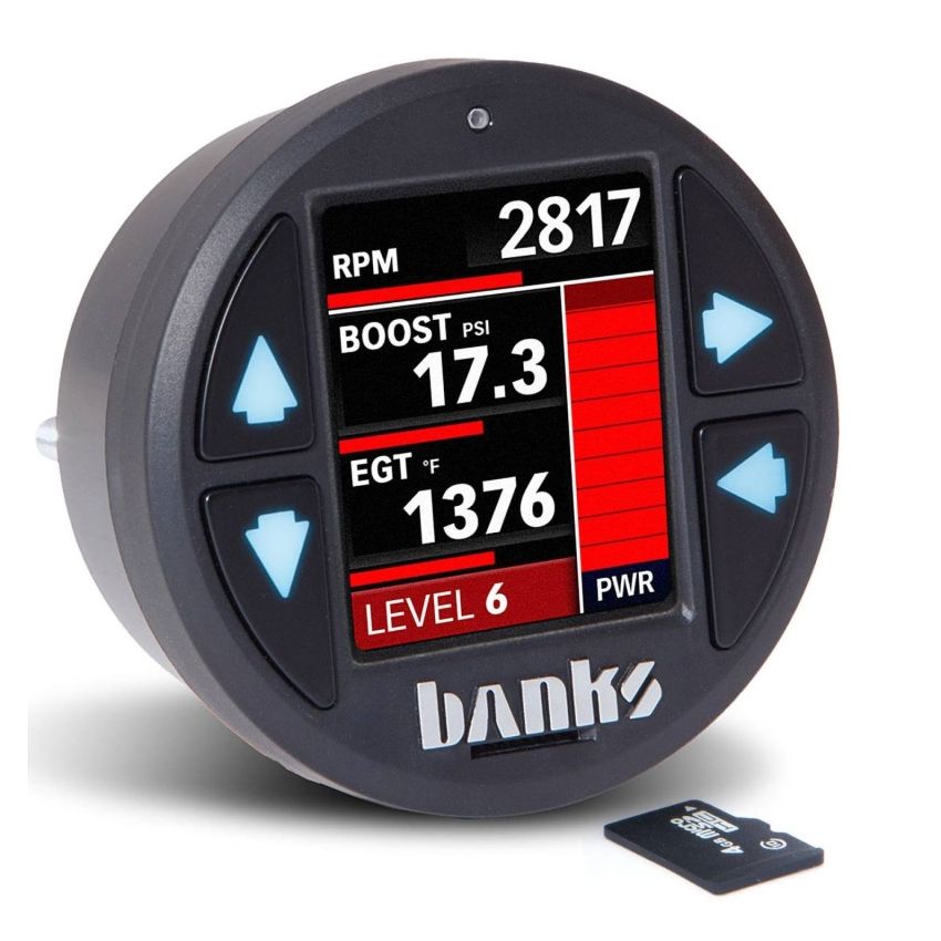Banks Power 17-19 Ford F250/F350 6.7L PowerStroke Derringer Tuner (Gen 2) w/ 1.8 iDash DataMonster