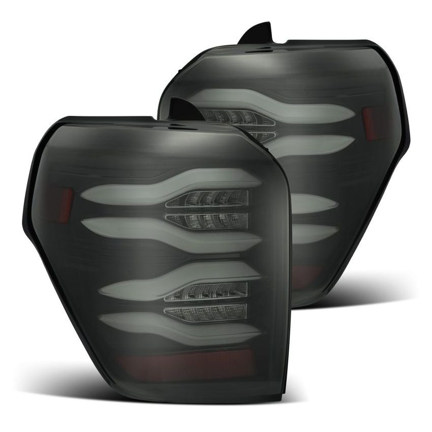 AlphaRex 10-21 Toyota 4Runner PRO-Series LED Tail Lights Jet Black
