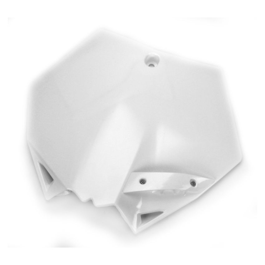 Cycra 1CYC-0800-42 07-14 KTM SX/XC/SX-F/XC-F/XCF-W/XC-W/EXC/EXC-R/XCR-W Stadium Number Plate - White