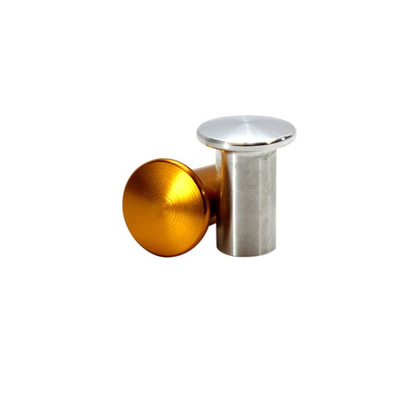 ISR Performance Drift Knob Button - Nissan 240sx - Silver