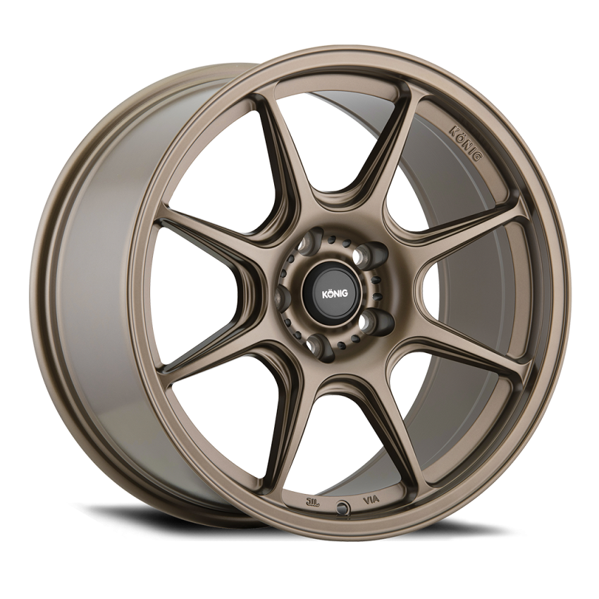Konig Lockout 17x8 4x108 ET40 Matte Bronze