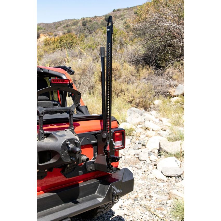 Rampage 2007-2019 Jeep Wrangler(JL) Offroad Jack Mount - Black