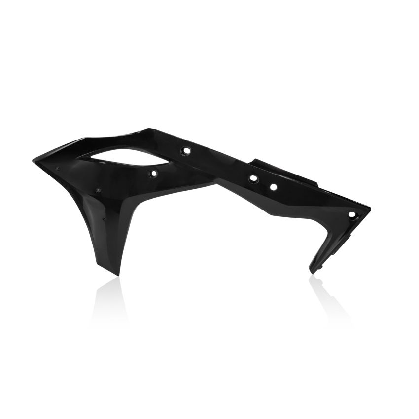 Cycra 1CYC-1868-12 17-20 Kawasaki KX250F Powerflow Radiator Shrouds - Black