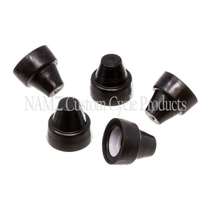NAMZ NTRB-B01 OEM Tripometer Reset Button Rubber Boot Cover w/Nut - 5 Pack (HD 67880-94)
