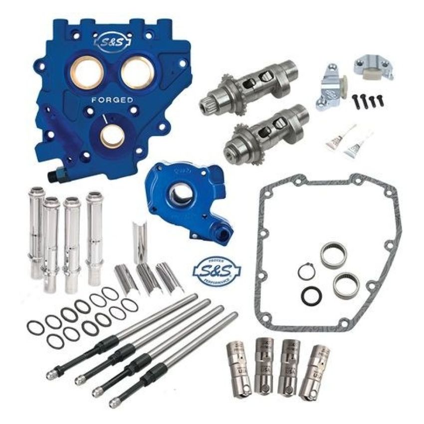 S&S Cycle 330-0546 07-17 BT/2006 Dyna 585CE Easy Start Chain Drive Cam Chest Kit