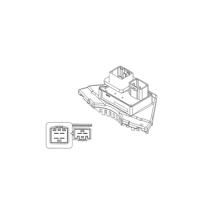 BEHR ABR 35 000P HVAC Blower Motor Regulator