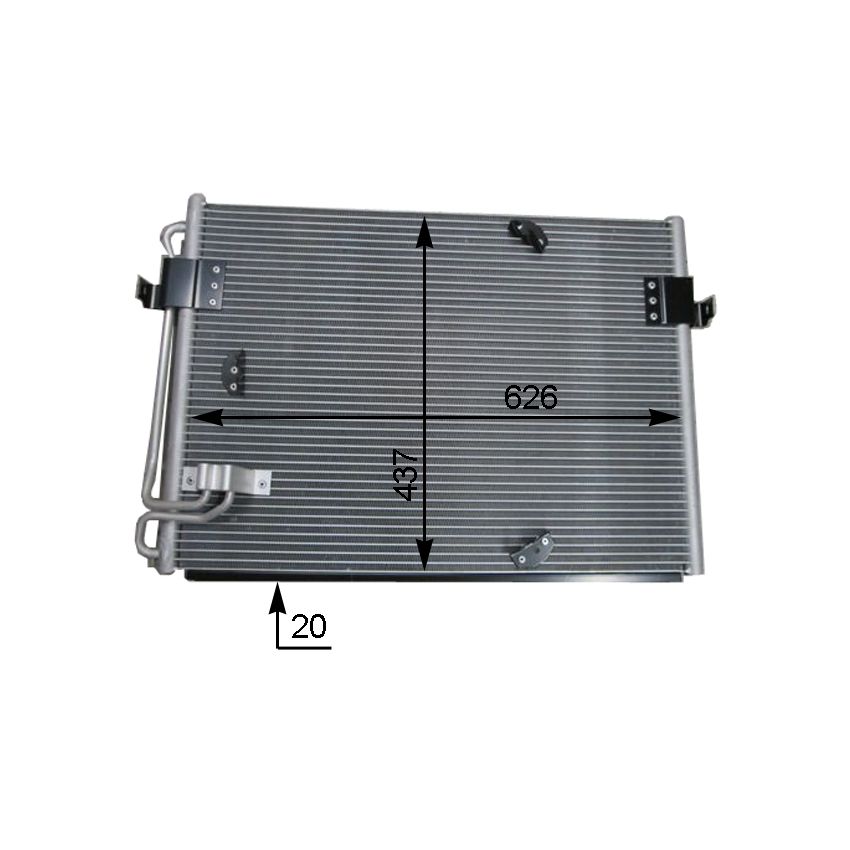 BEHR AC 174 000S A/C Condenser