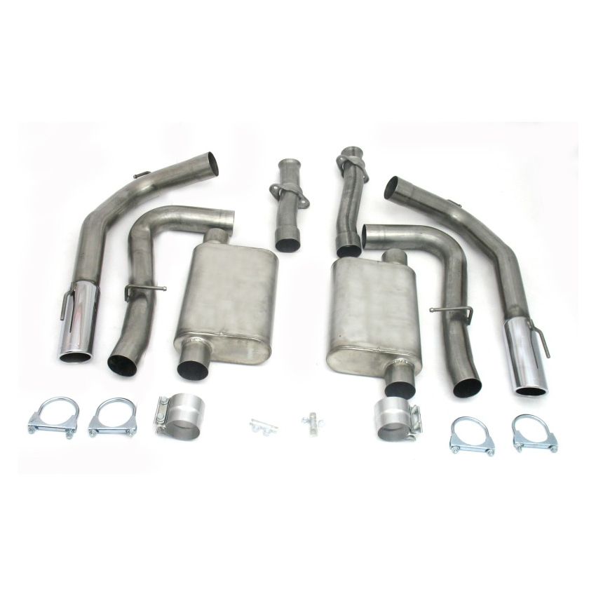 JBA 40-2625 99-04 Ford Mustang Cobra IRS 4.6L 4V 409SS Dual Rear Exit Cat-Back Exhaust