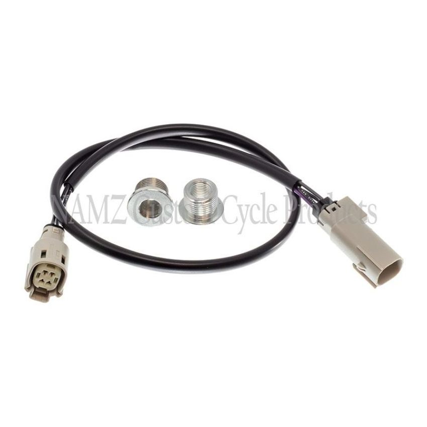NAMZ NO2X-1201 Front O2 Sensor Extension Incl. Bung Reducers (For Fitment of 2009 FL Pipes on 2010 FL)