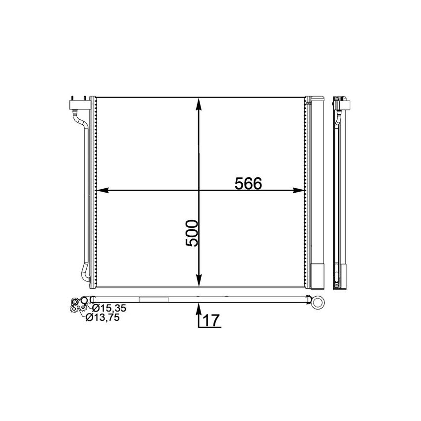 BEHR AC 269 000P A/C Condenser