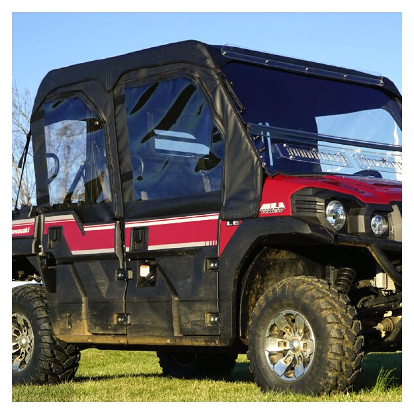 Seizmik 51-20989 15+ Kawasaki Mule PRO-DXT/FXT Soft Upper Door Kit
