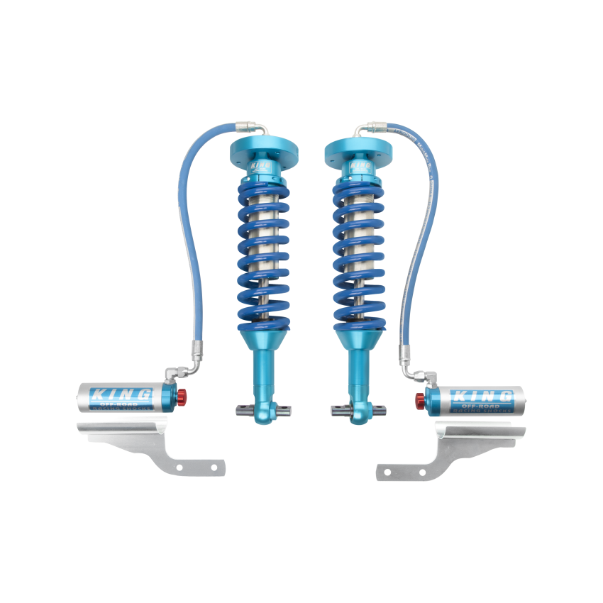 King Shocks 25001-355A 2015+ Ford F150 2WD Front 2.5 Dia Remote Reservoir Coilover w/Adjuster (Pair)