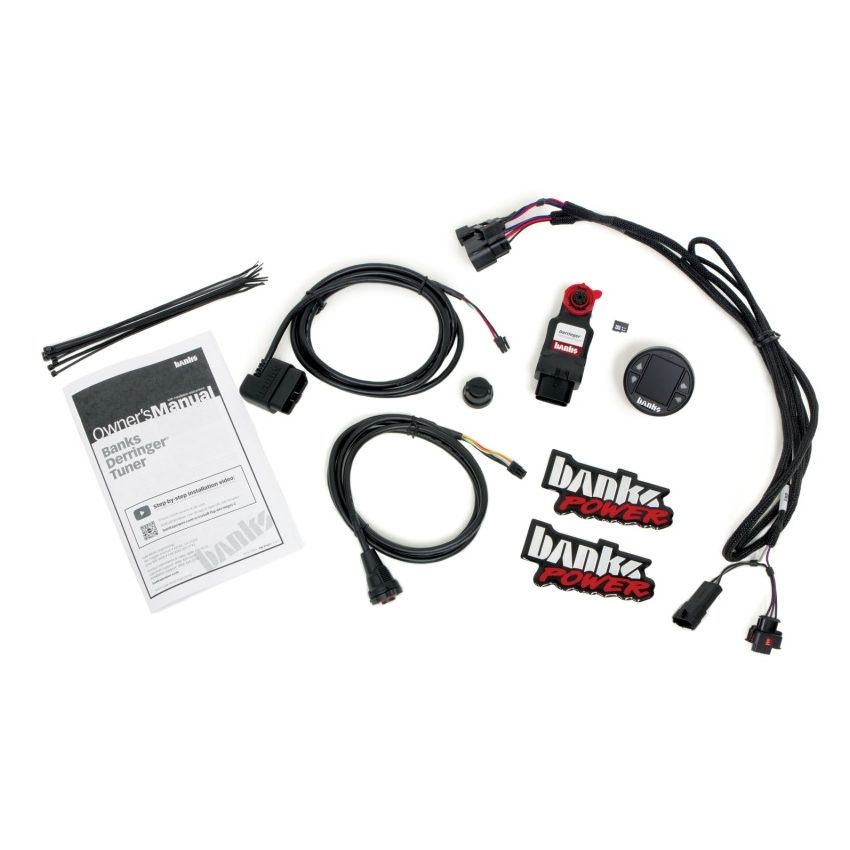 Banks Power 17-19 Ford F250/F350 6.7L PowerStroke Derringer Tuner (Gen 2) w/ 1.8 iDash DataMonster