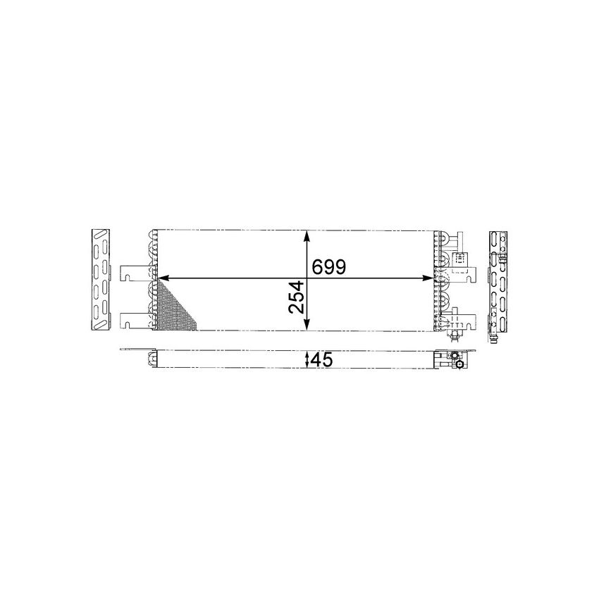 BEHR AC 682 000P A/C Condenser