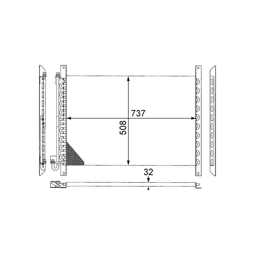 BEHR AC 685 000P A/C Condenser