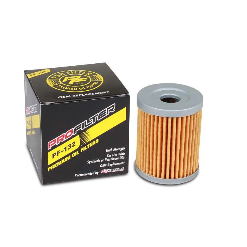 ProFilter PF-132 Arctic Cat/Kawasaki/Suzuki/Kymco/Yamaha Cartridge Various Performance Oil Filter