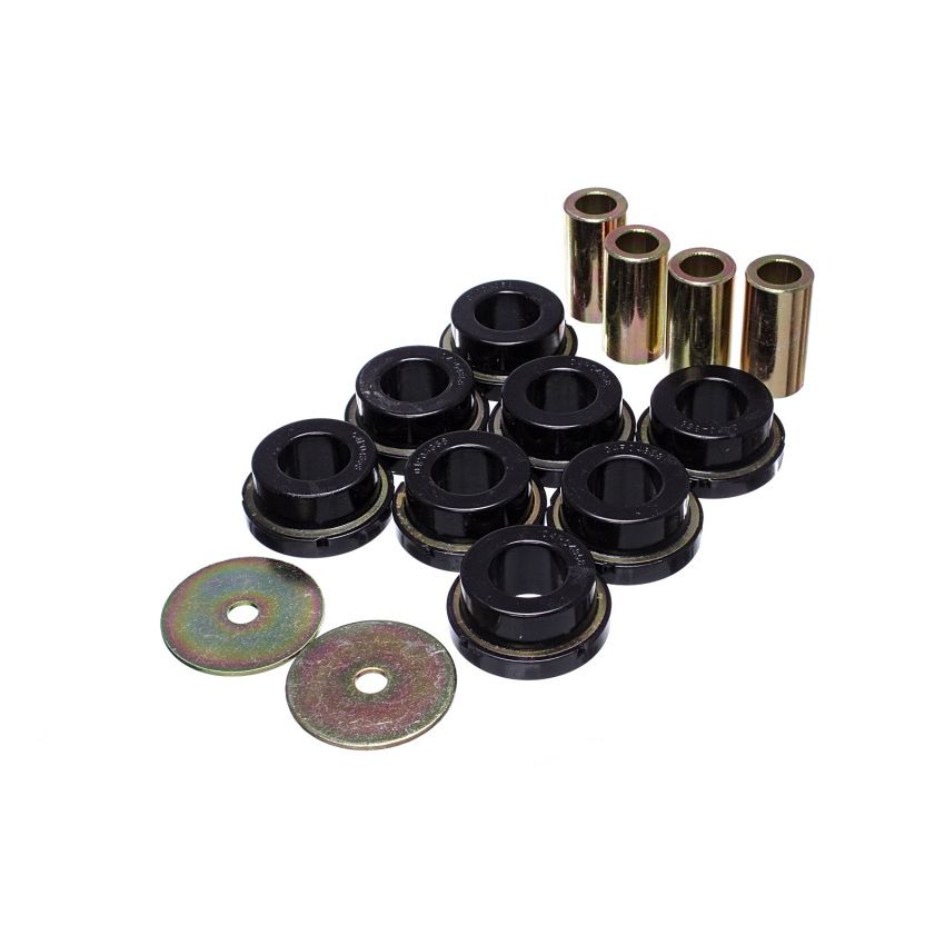 Energy Suspension 2015 Ford Mustang (Exc Cobra) Black Subframe Bushing Set