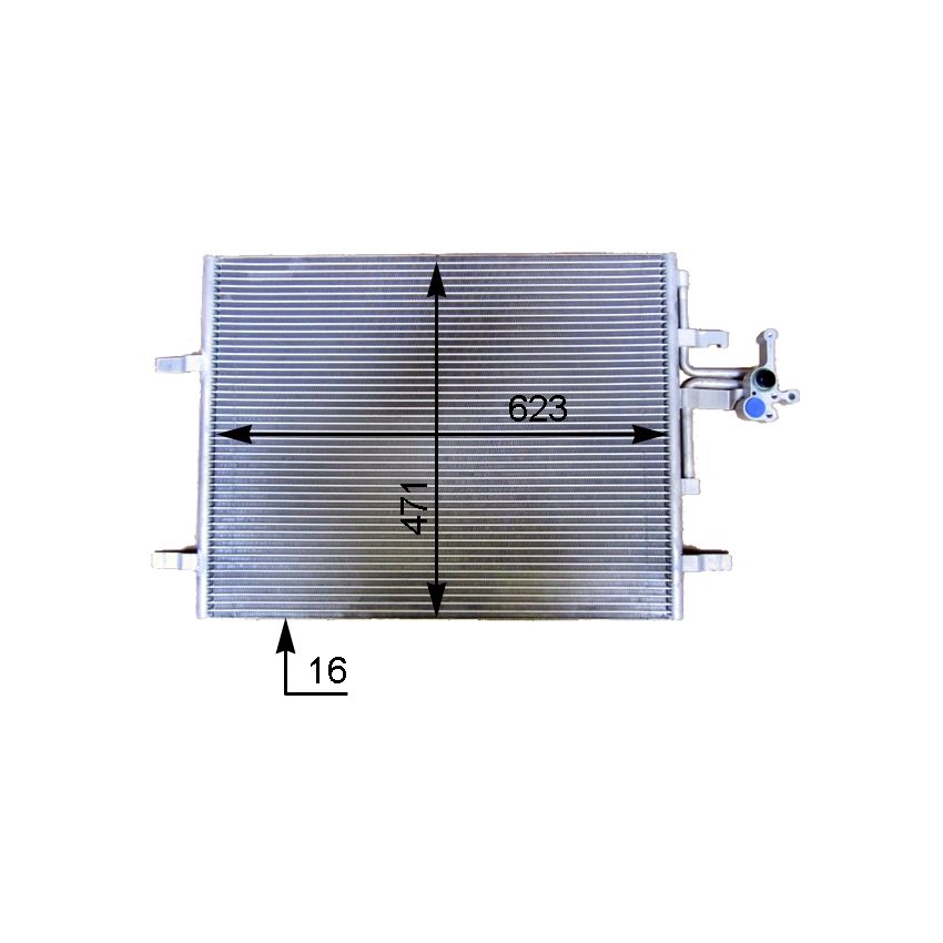 BEHR AC 775 000S A/C Condenser