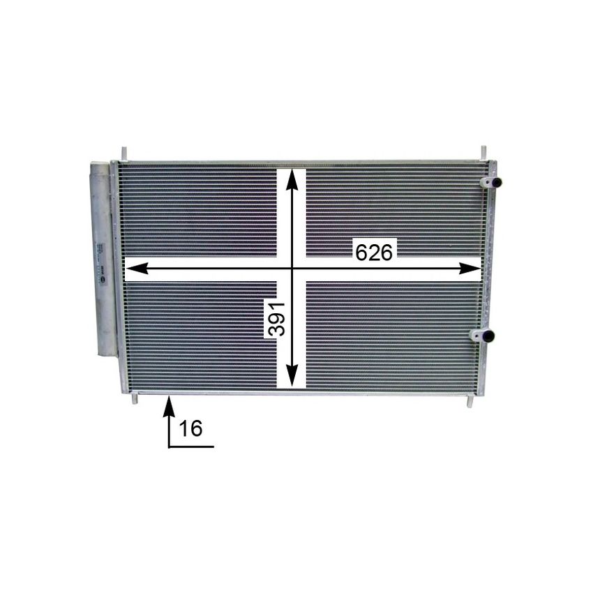 BEHR AC 801 000S A/C Condenser