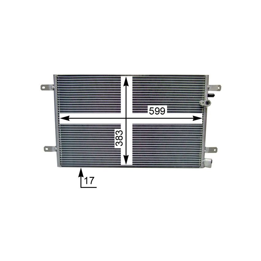 BEHR AC 803 000S A/C Condenser