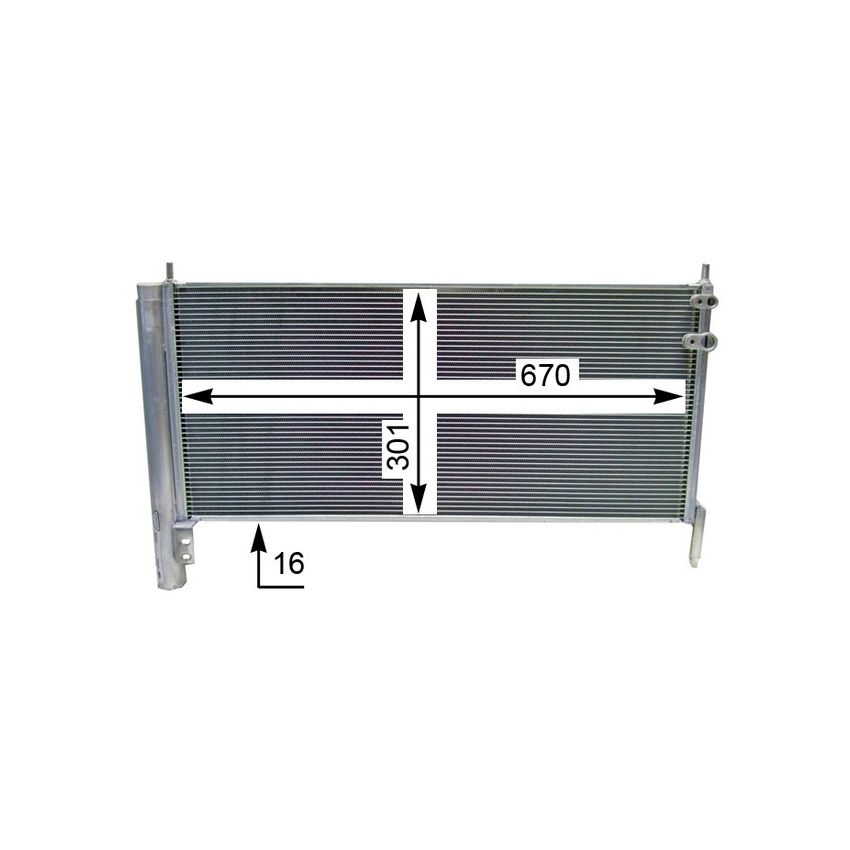 BEHR AC 818 000S A/C Condenser