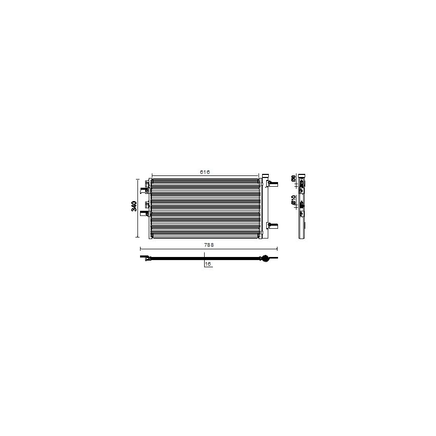 BEHR AC 895 000P A/C Condenser