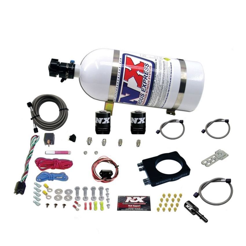 Nitrous Express Dodge Hemi Nitrous Plate Kit (50-400HP) w/10lb Bottle