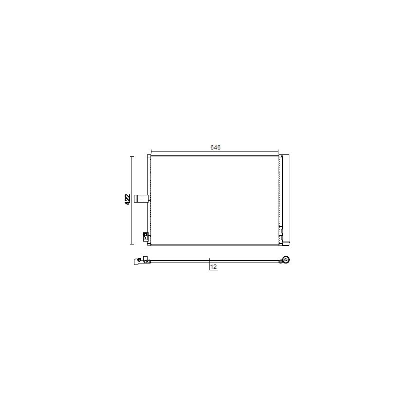 BEHR AC 932 000S A/C Condenser