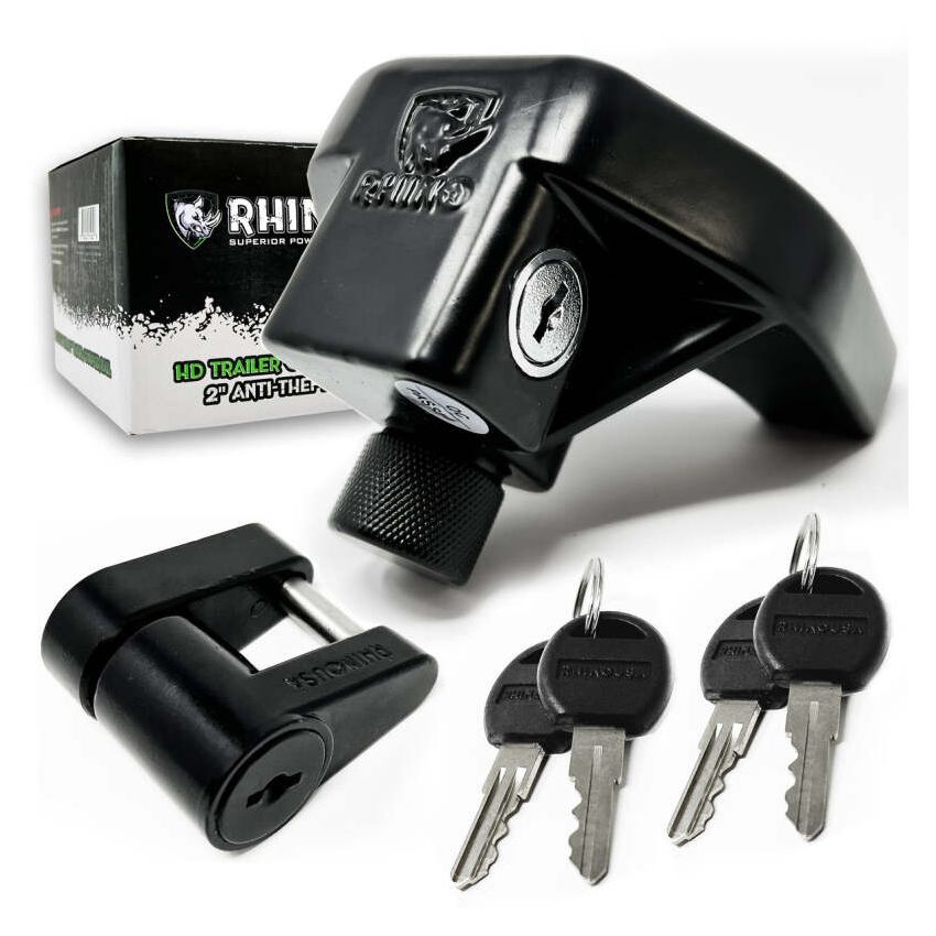 Rhino USA TRL-LOCK-KIT 2In Trailer Coupler Hd Lock Kit-2-Piece