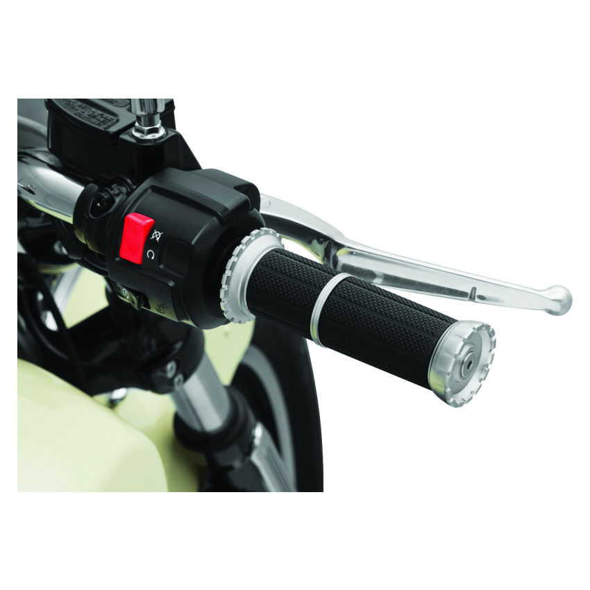 Kuryakyn 3588 Riot Grips Scout Silver