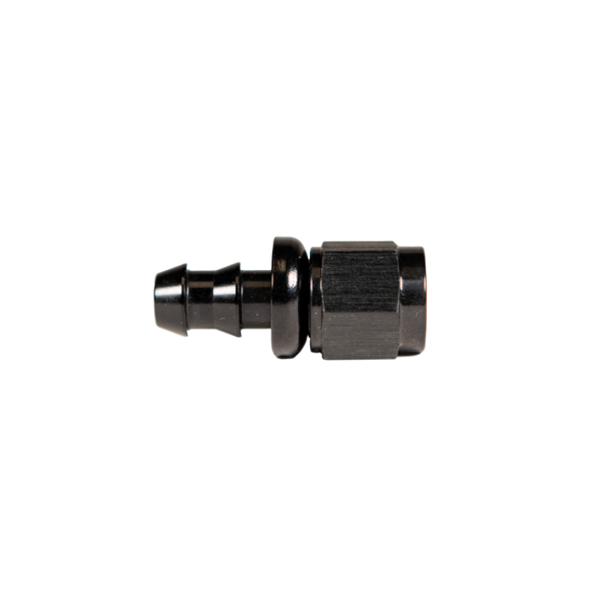 Fleece Performance Universal -8AN Straight to Hose Barb - Black