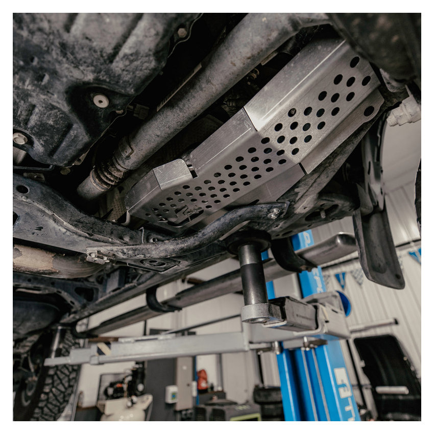 Cali Raised LED CR3877 Cali Raised 16-23 Toyota Tacoma Catalytic Converter Shield Fits - 2Wd 6 Cylinder