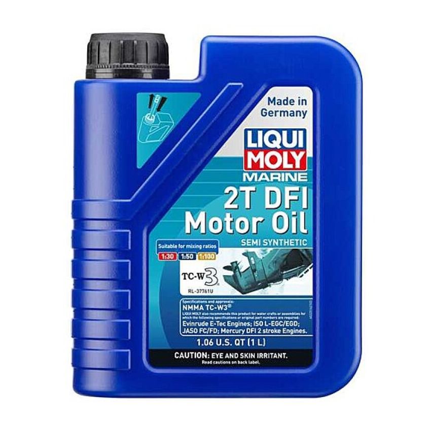 LIQUI MOLY 22516 1L Marine 2T DFI Motor Oil