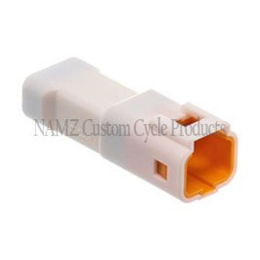 NAMZ NJST-03P JST 3-Position Male Connector Tab w/Wire Seal