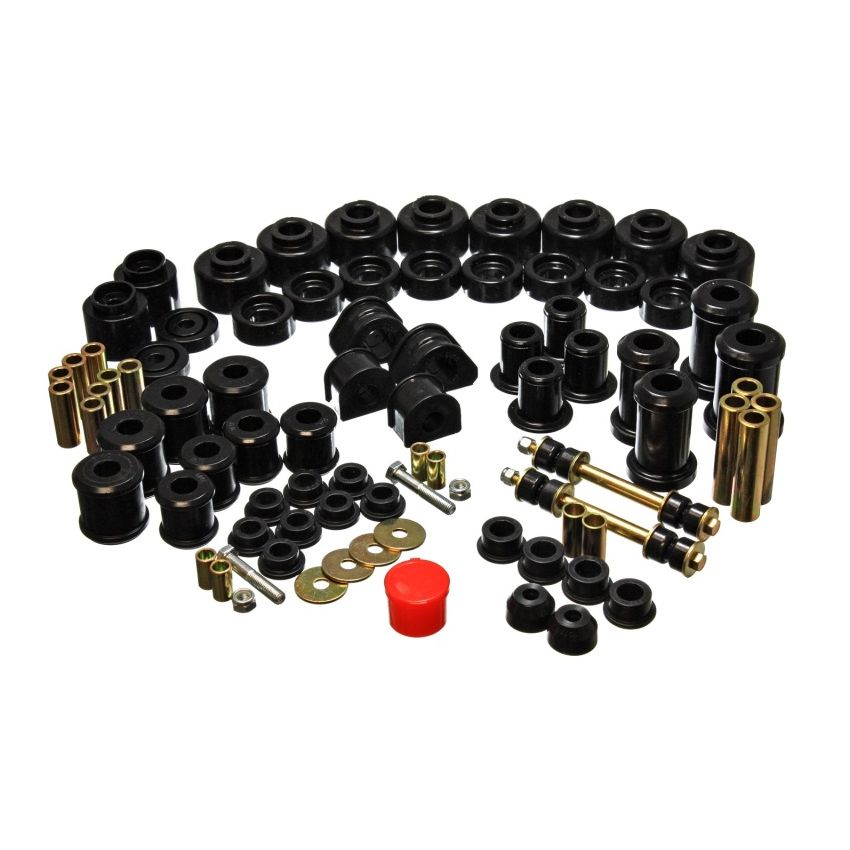 Energy Suspension 97-01 Ford Expedition/Navigator 4WD Black Hyper-Flex Master Bushing Set