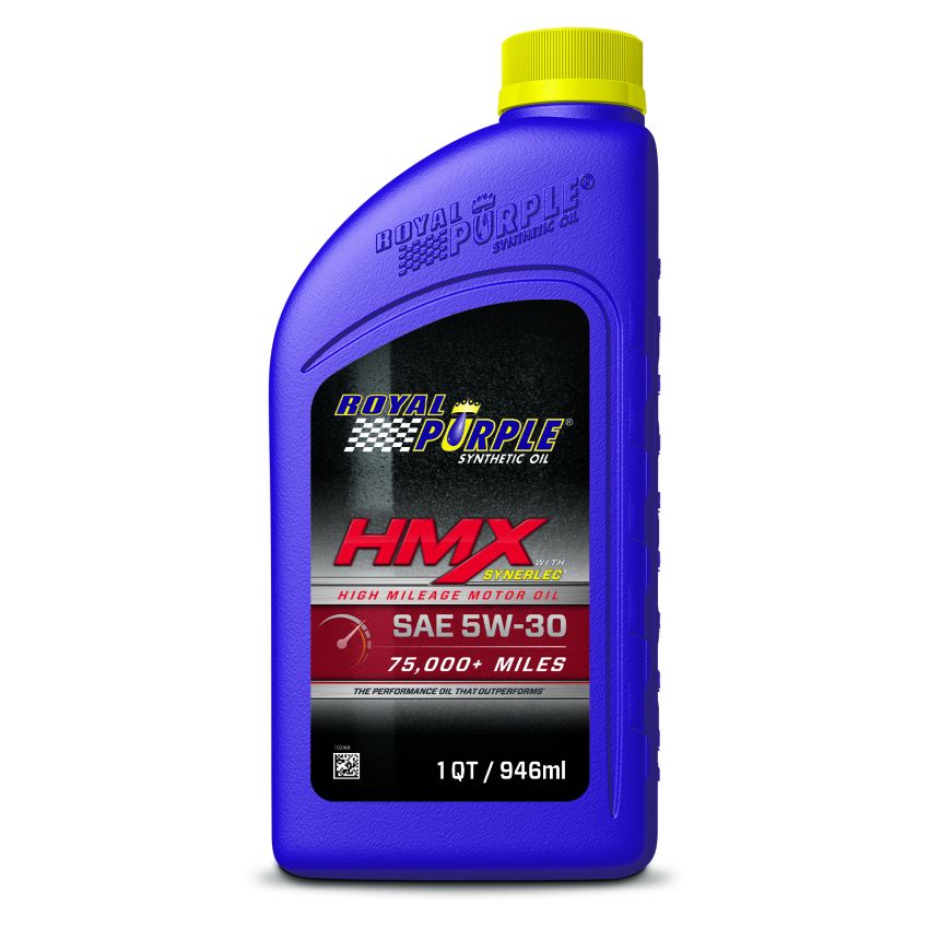 Royal Purple 11745 HMX Premium Synthetic High Mileage 5W-30 Motor Oil - 1 Quart