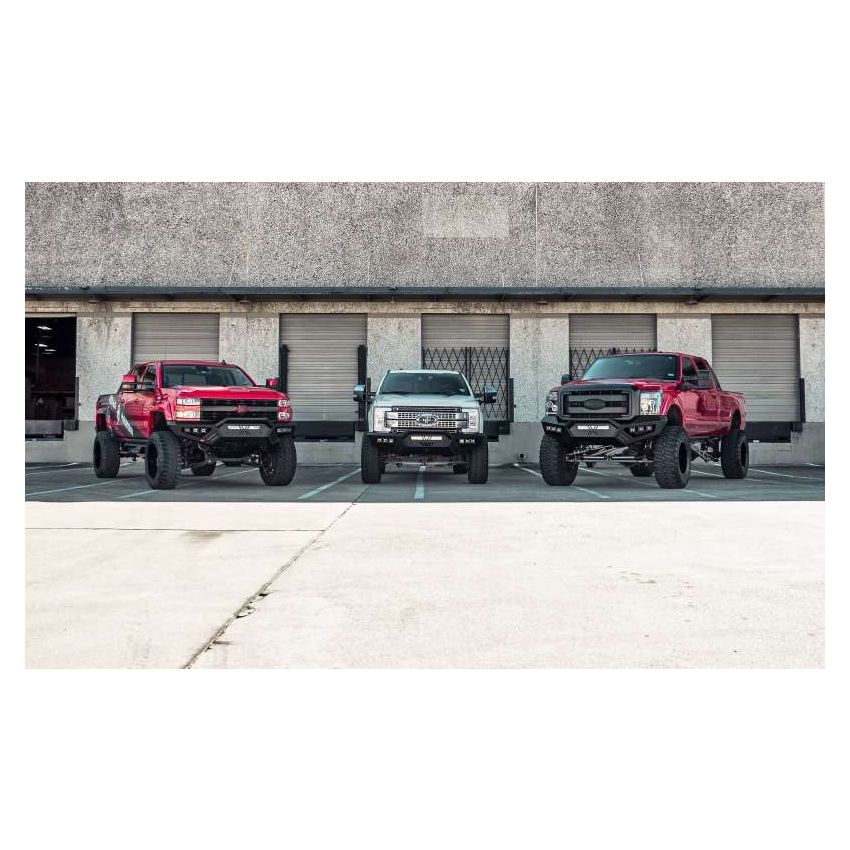 Road Armor 6172XFPRB 17-20 Ford F-250 SPARTAN Front Bumper Bolt-On Pre-Runner Guard - Tex Blk