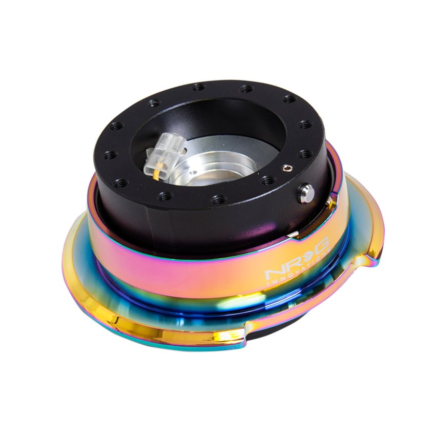 NRG Quick Release Gen 2.8 - Black Body / Neochrome Ring