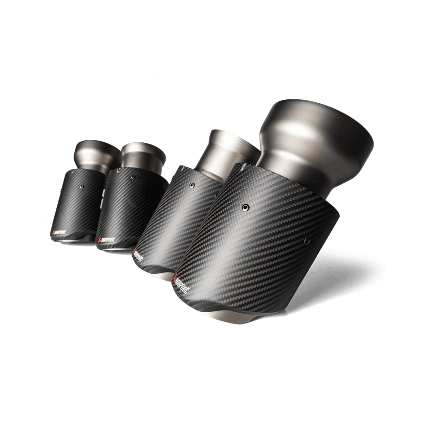Akrapovic TP-CT/60 Tail pipe set (Carbon)