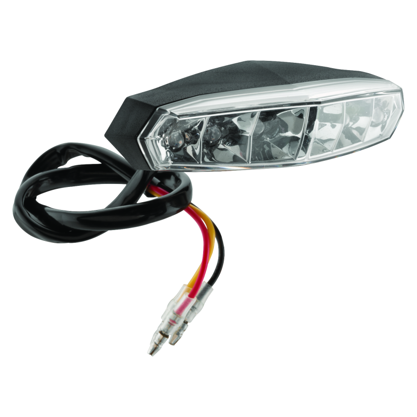 BikeMaster 266262 LED Mini Tail Light w/ License Plate Light