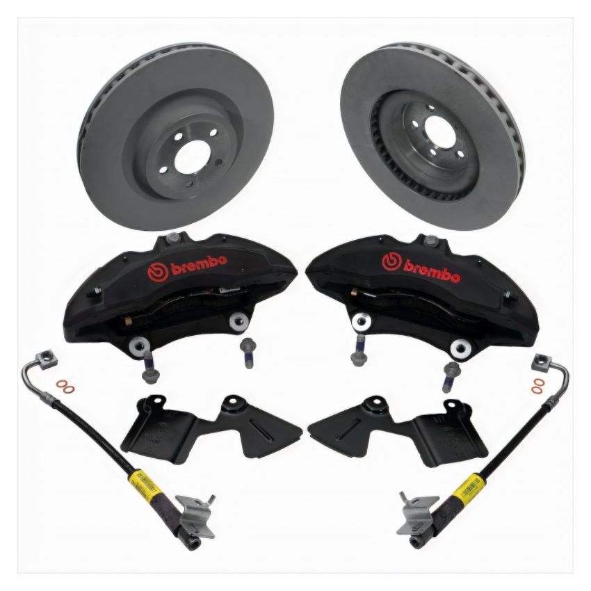 Ford Racing M-2300-V 2015-2023 Mustang Performance Pack 6-Piston Front Brake Kit