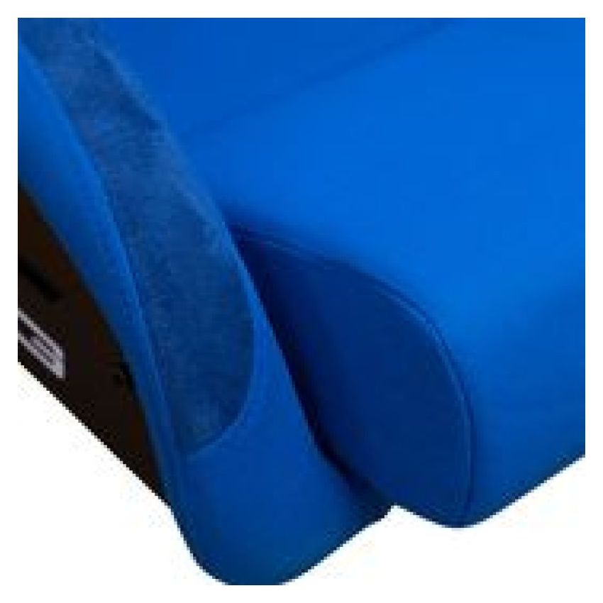 NRG FRP Bucket Seat (Blue Cloth) - Large