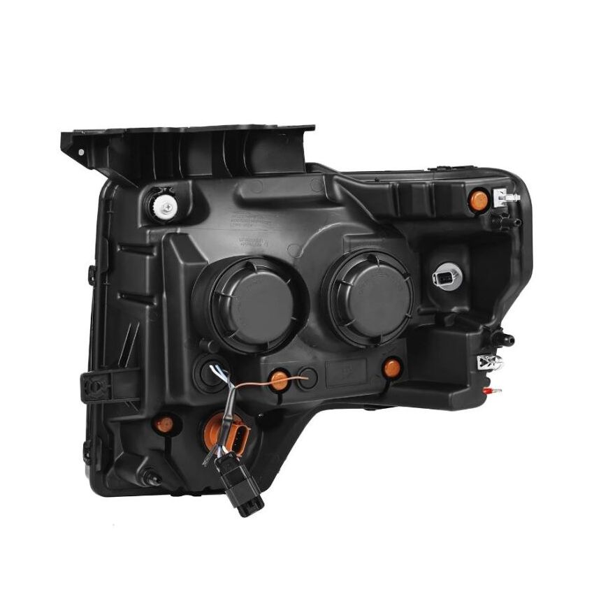 AlphaRex 880483 09-14 Ford F-150 PRO-Series Projector Headlights Black w/Activation Light Seq Signal SB DRL