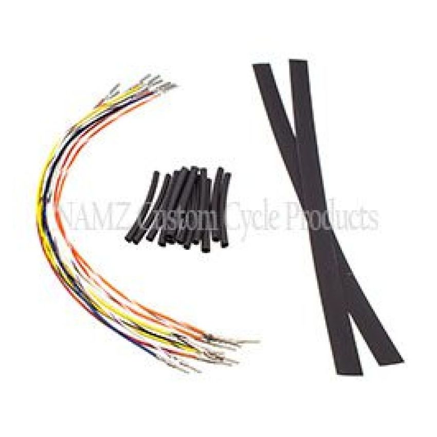 NAMZ NHCX-D08 96-06 V-Twin NON-Baggers Handlebar Control Complete Xtension Harness 8in.