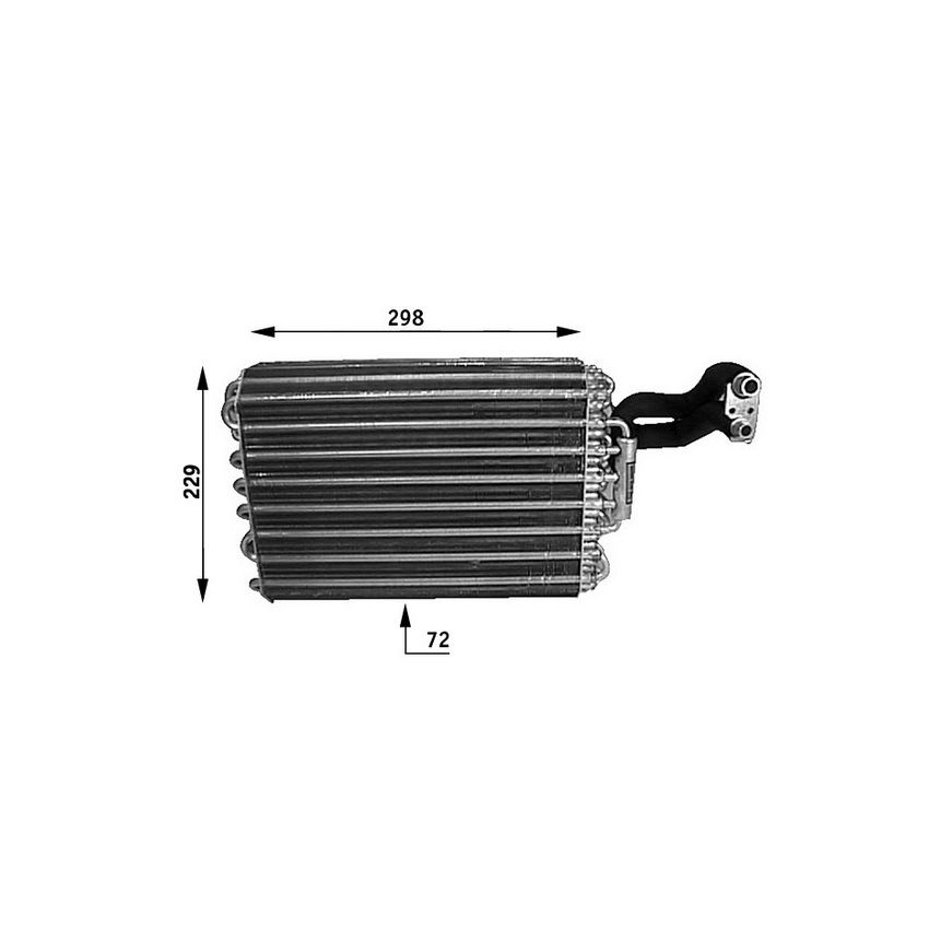 BEHR AE 31 000S A/C Evaporator Core