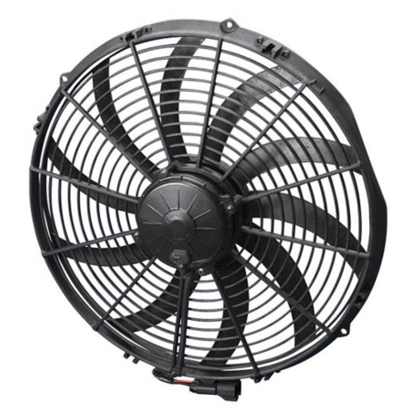 SPAL 30102113 2467 CFM 16in High Performance Race Fan - Pull/Curved (VA18-AP70/LL/F-59A)