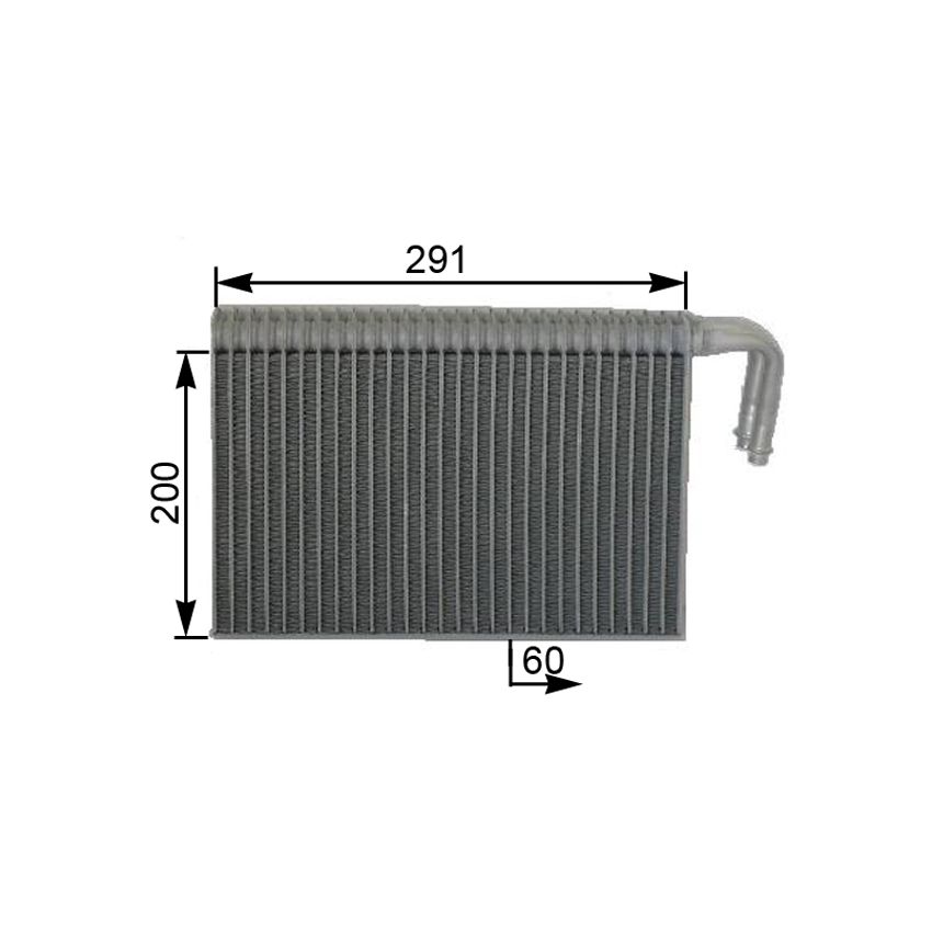 BEHR AE 86 000S A/C Evaporator Core