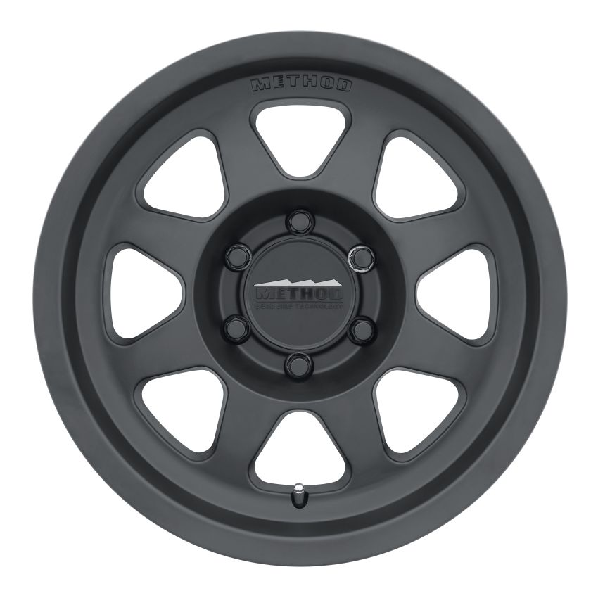 Method Wheels MR70177563550 Method MR701 17x7.5 +50mm Offset 6x130 84.1mm CB Matte Black Wheel